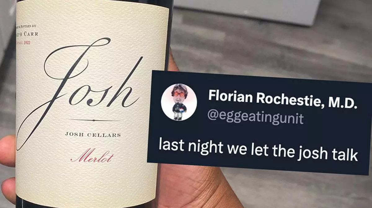 josh wine meme image