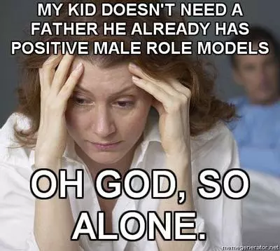 single mom depressed mom