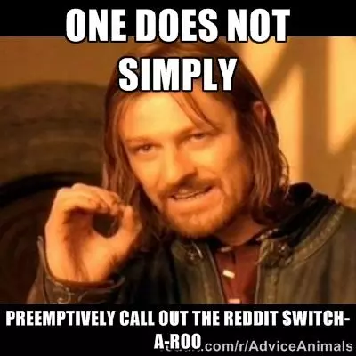 the old reddit switch a roo meme image