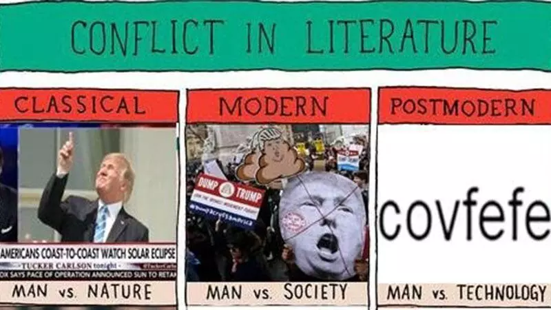 conflict in literature meme image