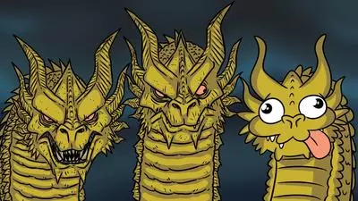 three headed dragon