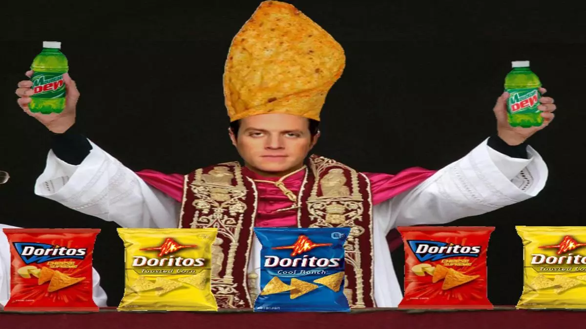 dorito pope meme image