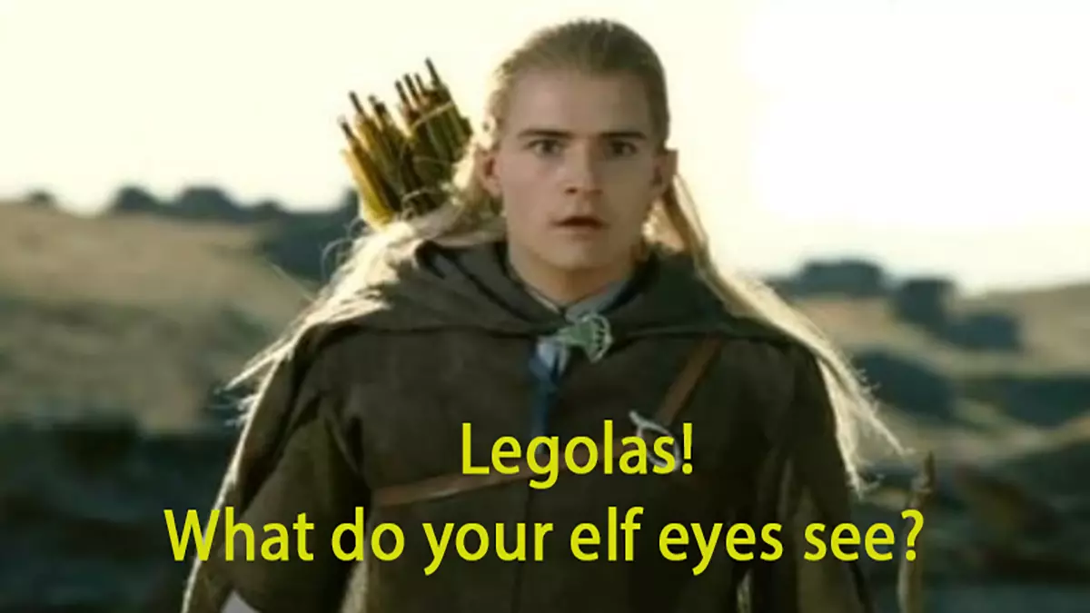 what do your elf eyes see meme image