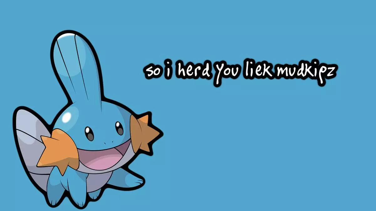 i herd u liek mudkips meme image