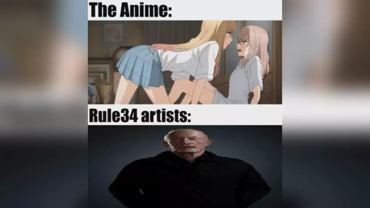 anime memes replaced with breaking bad mikeposting meme image