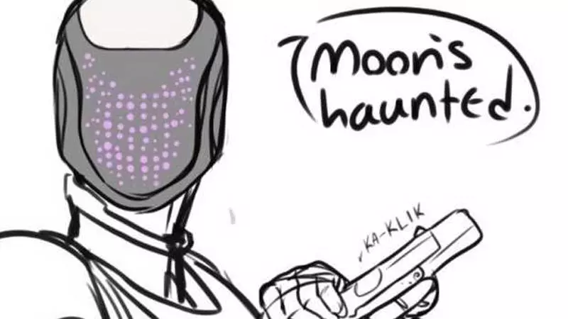 moons haunted meme image