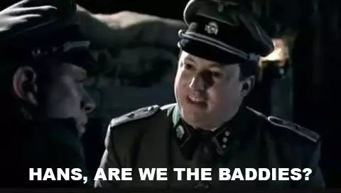 are we the baddies meme image