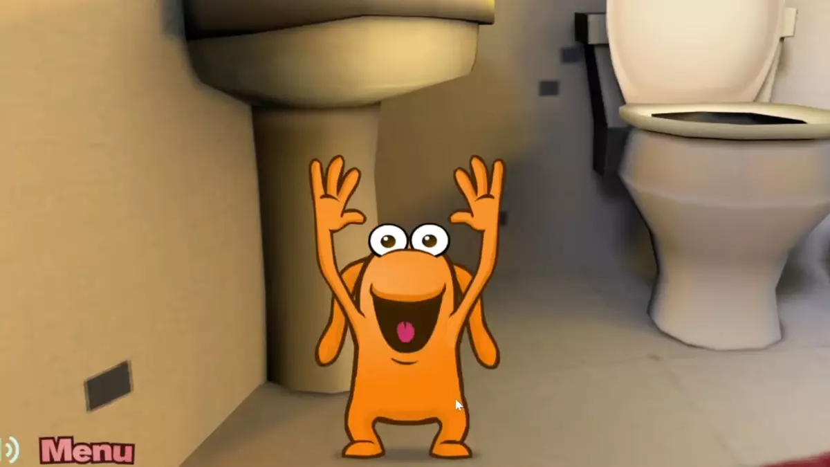 uh oh you found the toothpaste big and small house toothbrush minigame meme image
