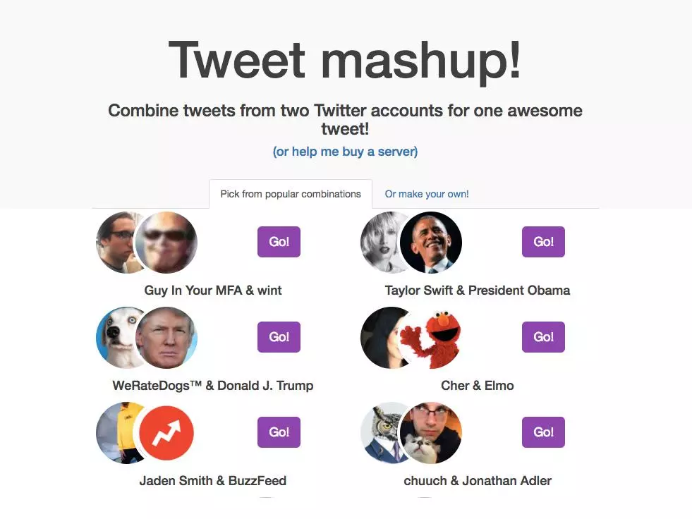 tweet mashup meme image