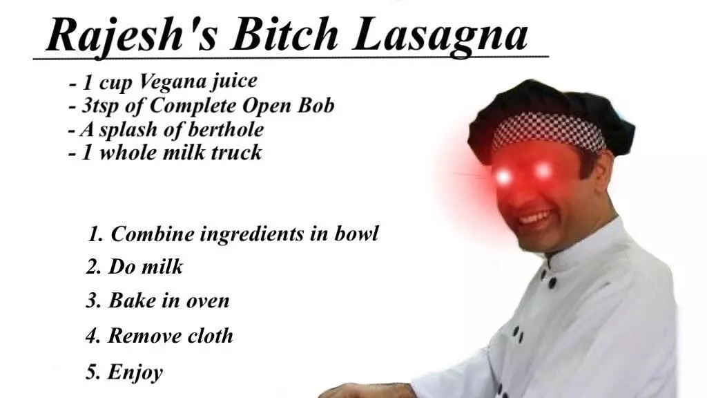 bitch lasagna meme image