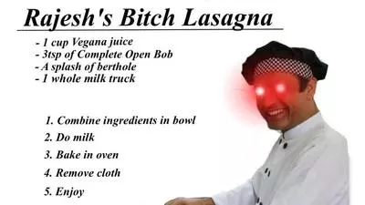 bitch lasagna