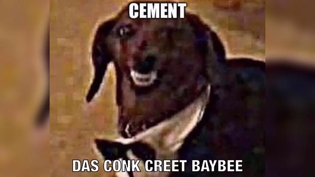 cement das conk creet baybee meme image