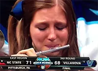 villanova crying piccolo player