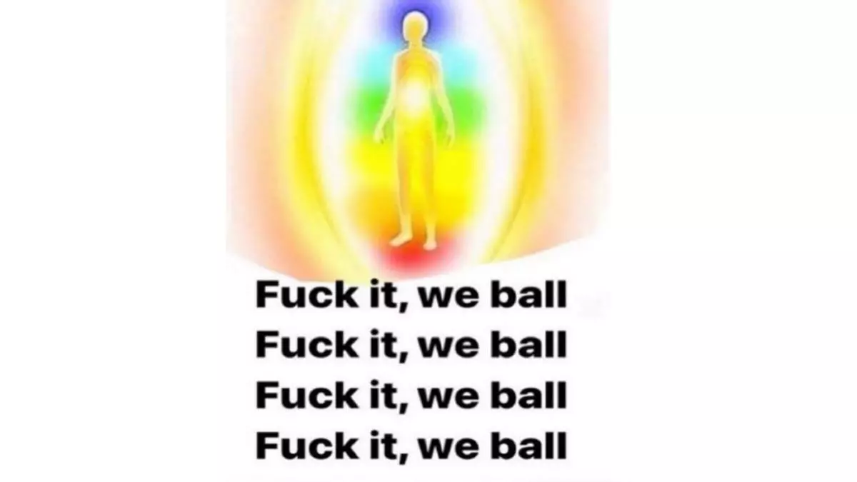 fuck it we ball meme image