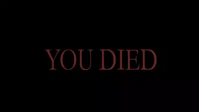 you died