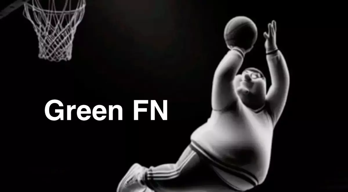 green fn slang meme image