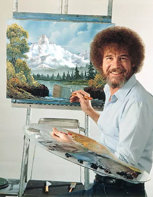 photoshop bob ross meme image