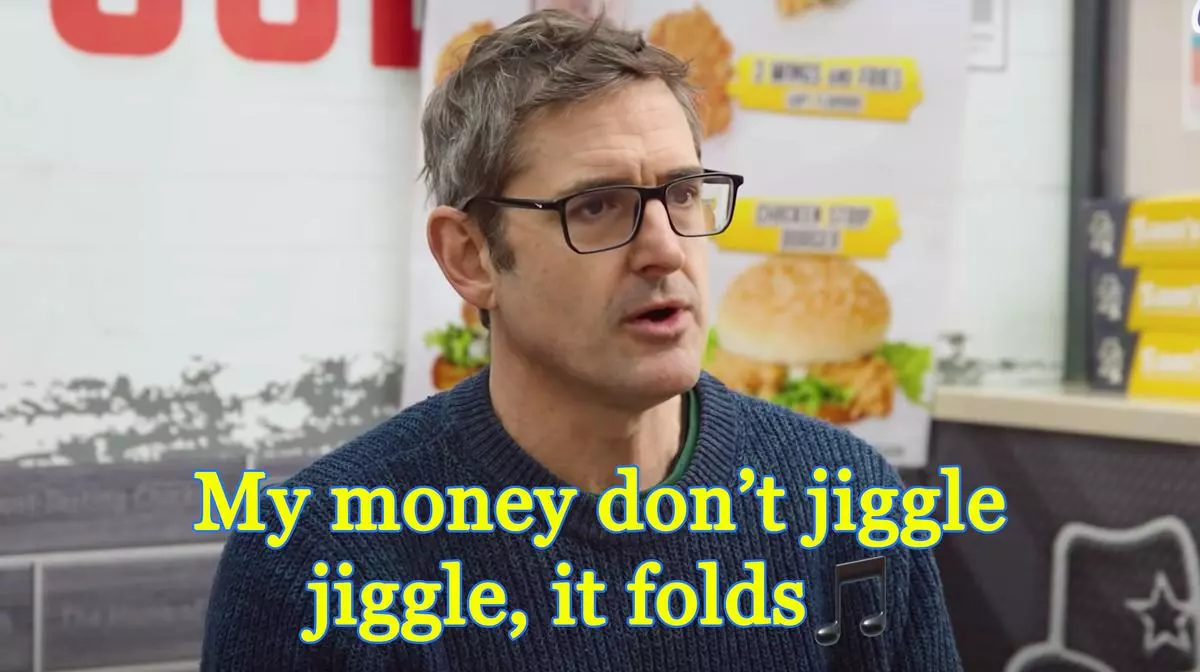my money dont jiggle jiggle it folds meme image