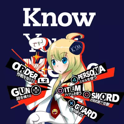 persona 5 battle menu parodies