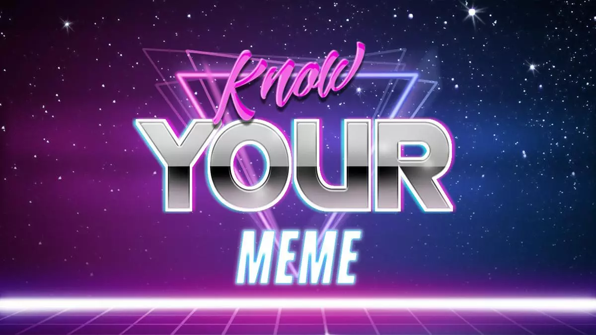 retrowave text generator meme image