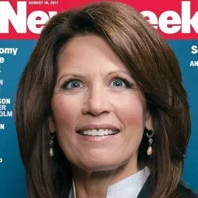 michele bachmann newsweek photo meme image