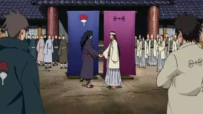 naruto handshake