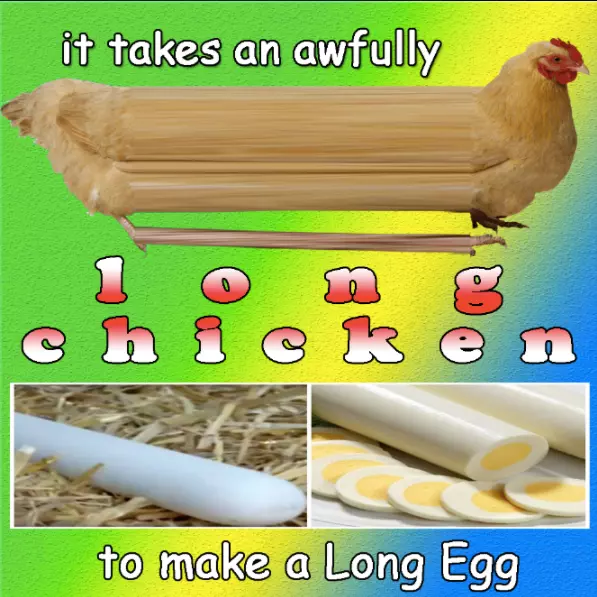 long egg meme image