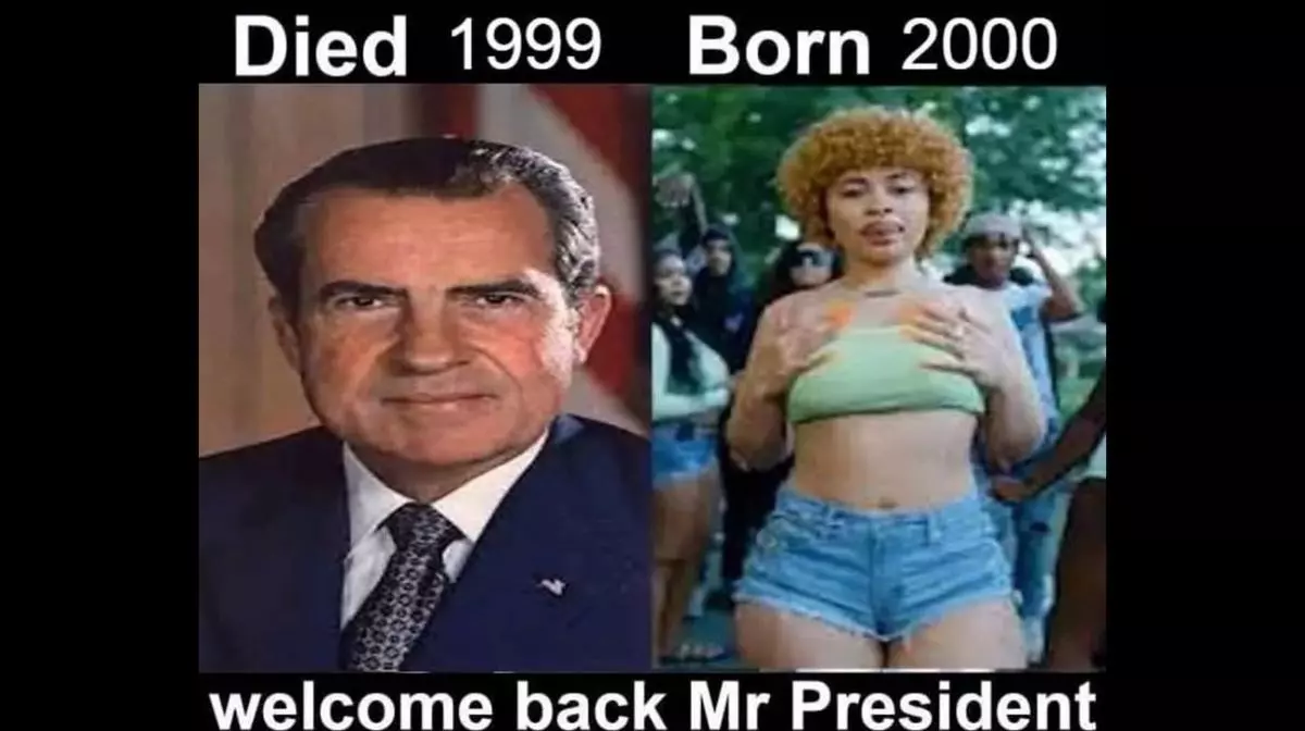 died born welcome back meme image