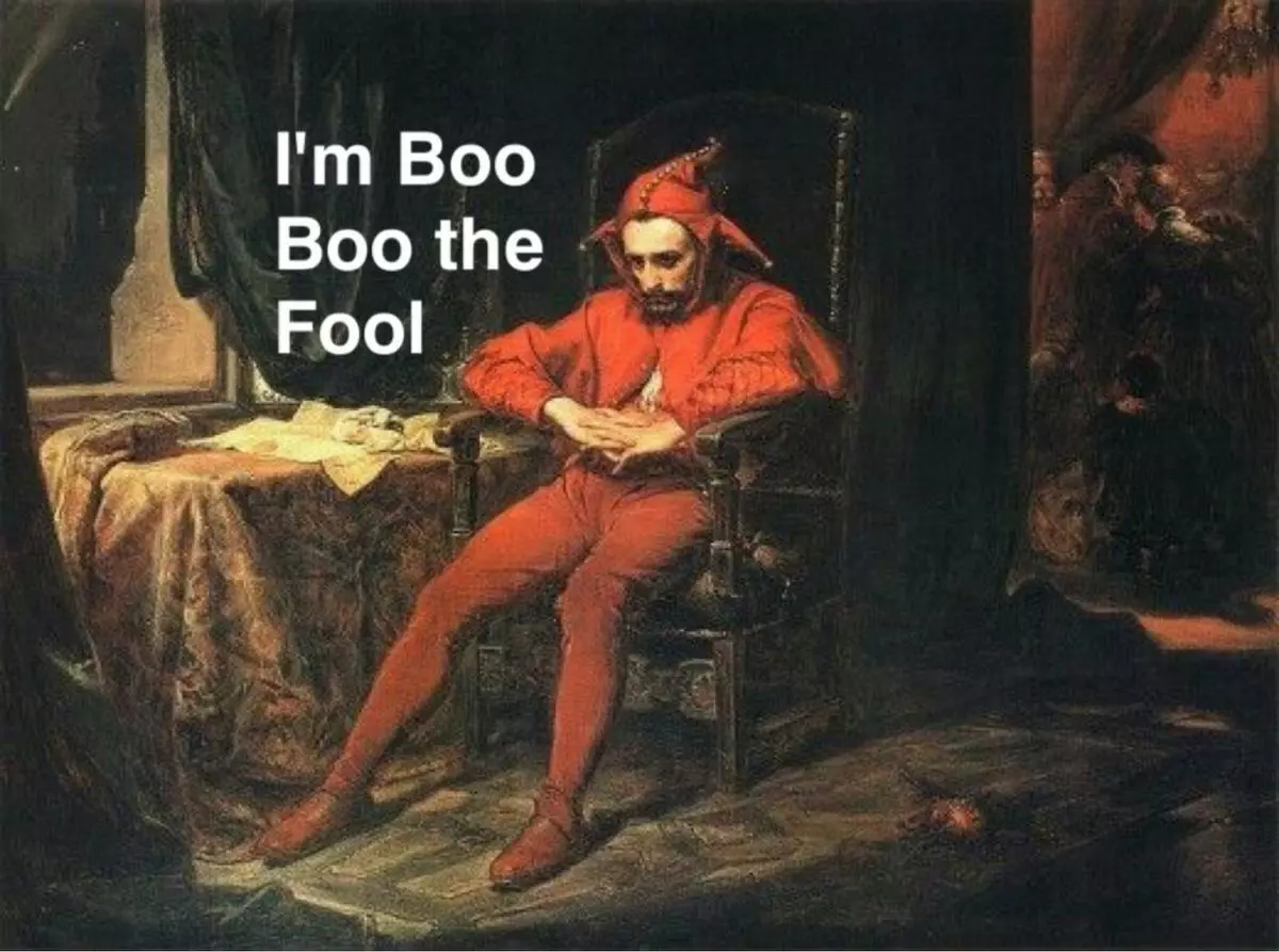 boo boo the fool meme image