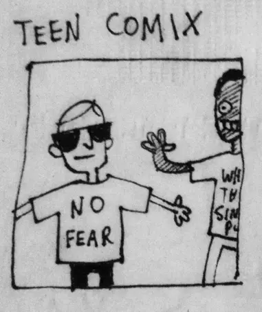 teen comix no fear one fear meme image