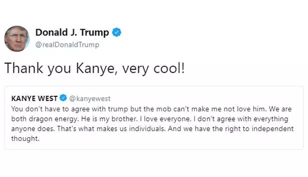 thank you kanye very cool meme image