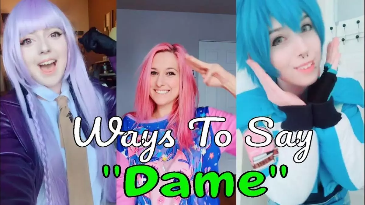 ways to say dame meme image