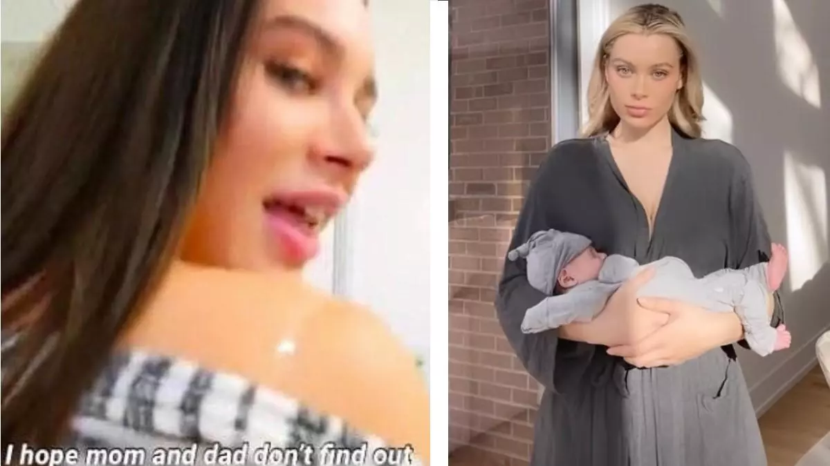 lana rhoades kid baby meme image