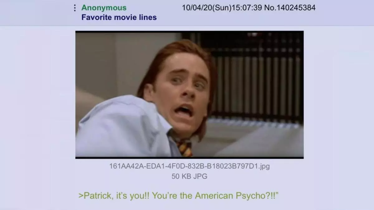he didnt say that movie titles in movie lines meme image