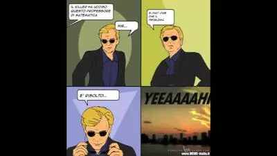 csi 4 pane comics