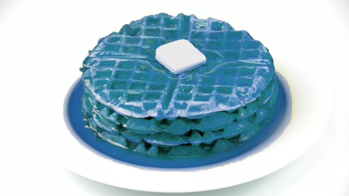 blue waffle meme image