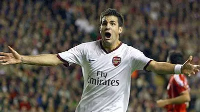 fabregas goal celebration