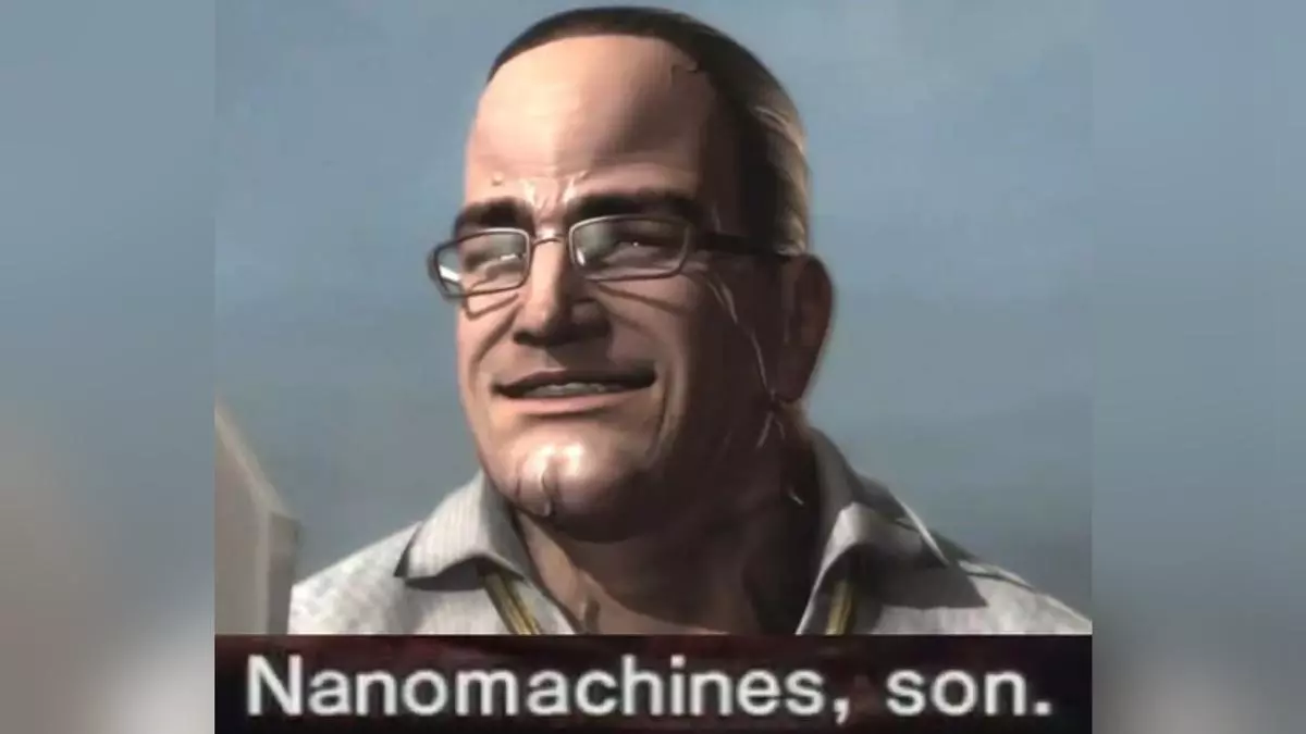 nanomachines son meme image