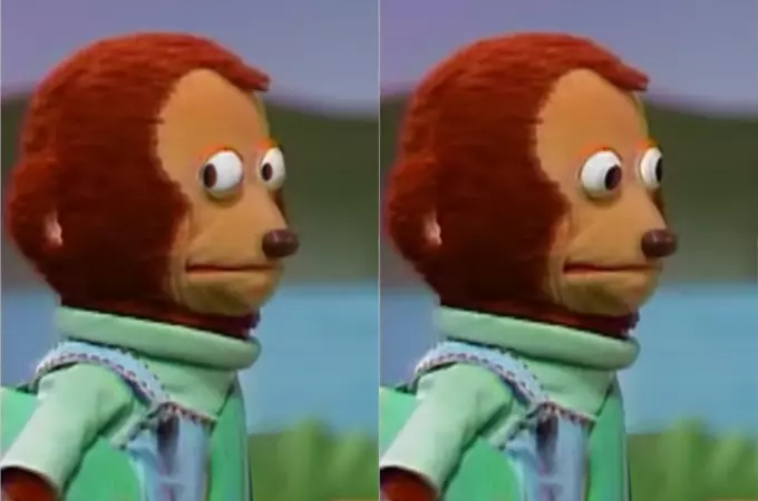 awkward look monkey puppet meme image