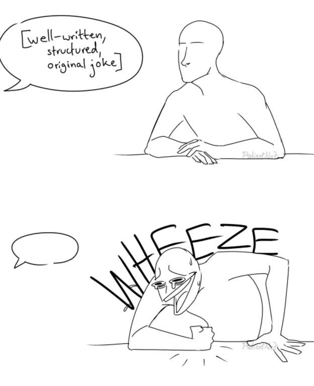 wheeze comic meme image