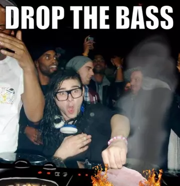 drop the bass meme image