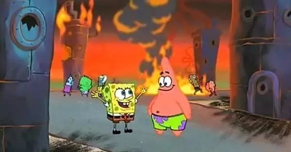 we did it patrick we saved the city meme image