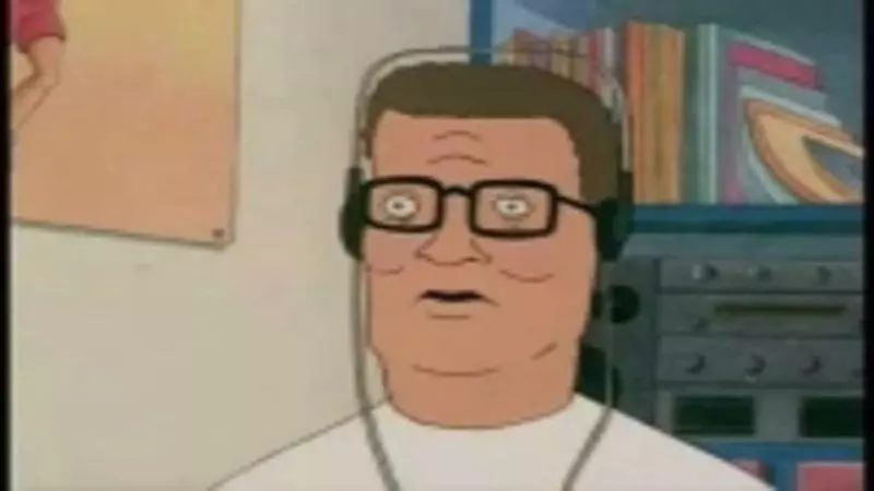 hank hill listens to x meme image