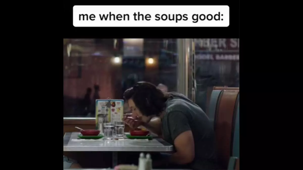good soup adam driver meme image