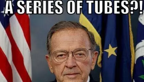 series of tubes meme image