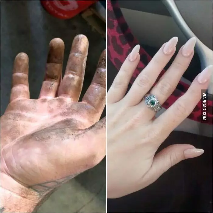 my hands look like this meme image