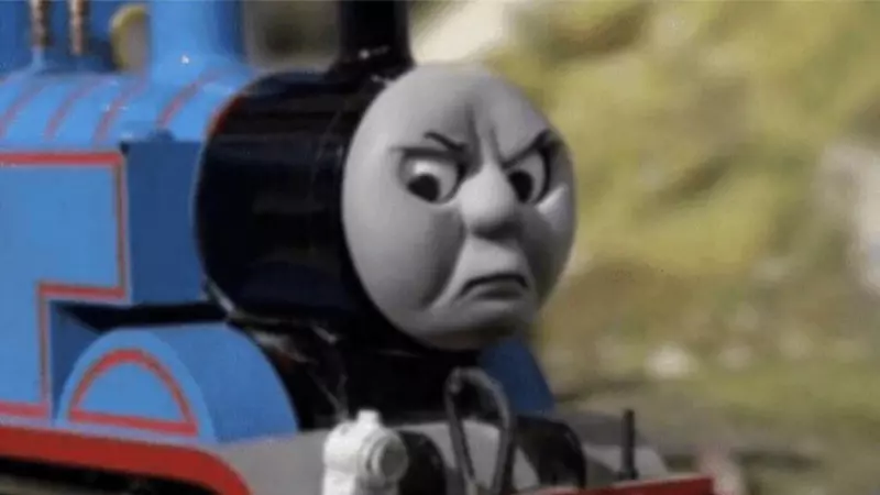 thomas had never seen such bullshit before meme image