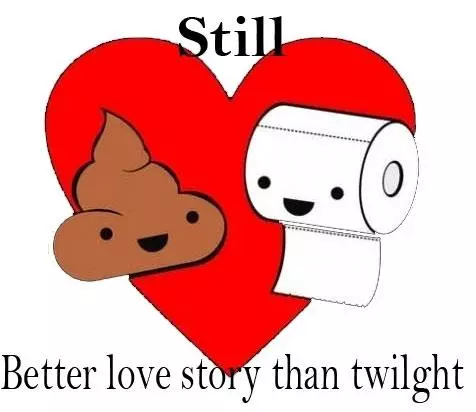 still a better love story than twilight meme image