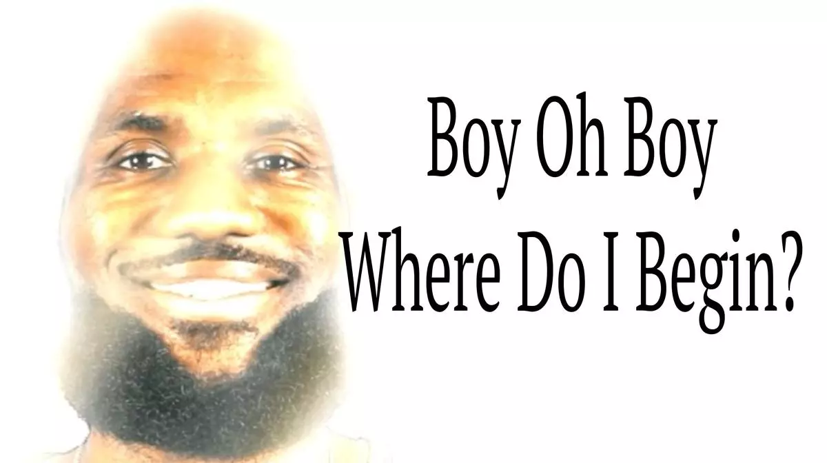 lebron glazing poem boy oh boy where do i even begin meme image