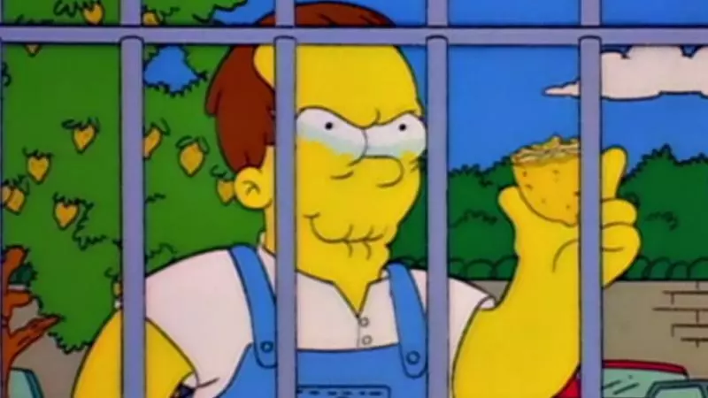 simpsons lemonposting meme image